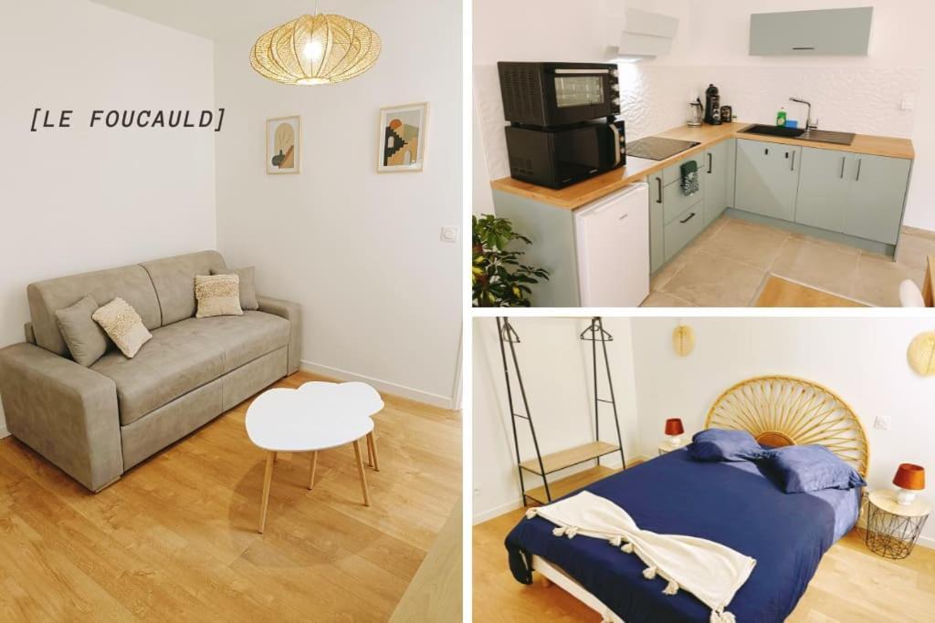 Apartmán Le Foucauld 4 Canapes, Parking, Wifi Lurdy Exteriér fotografie